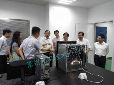 中國計量科學研究院院長蒞臨我所參觀視察